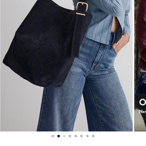 Madewell Indigo Shoulder Bag with Adjustable Strap